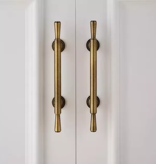 Luca Antique Brass cabinets